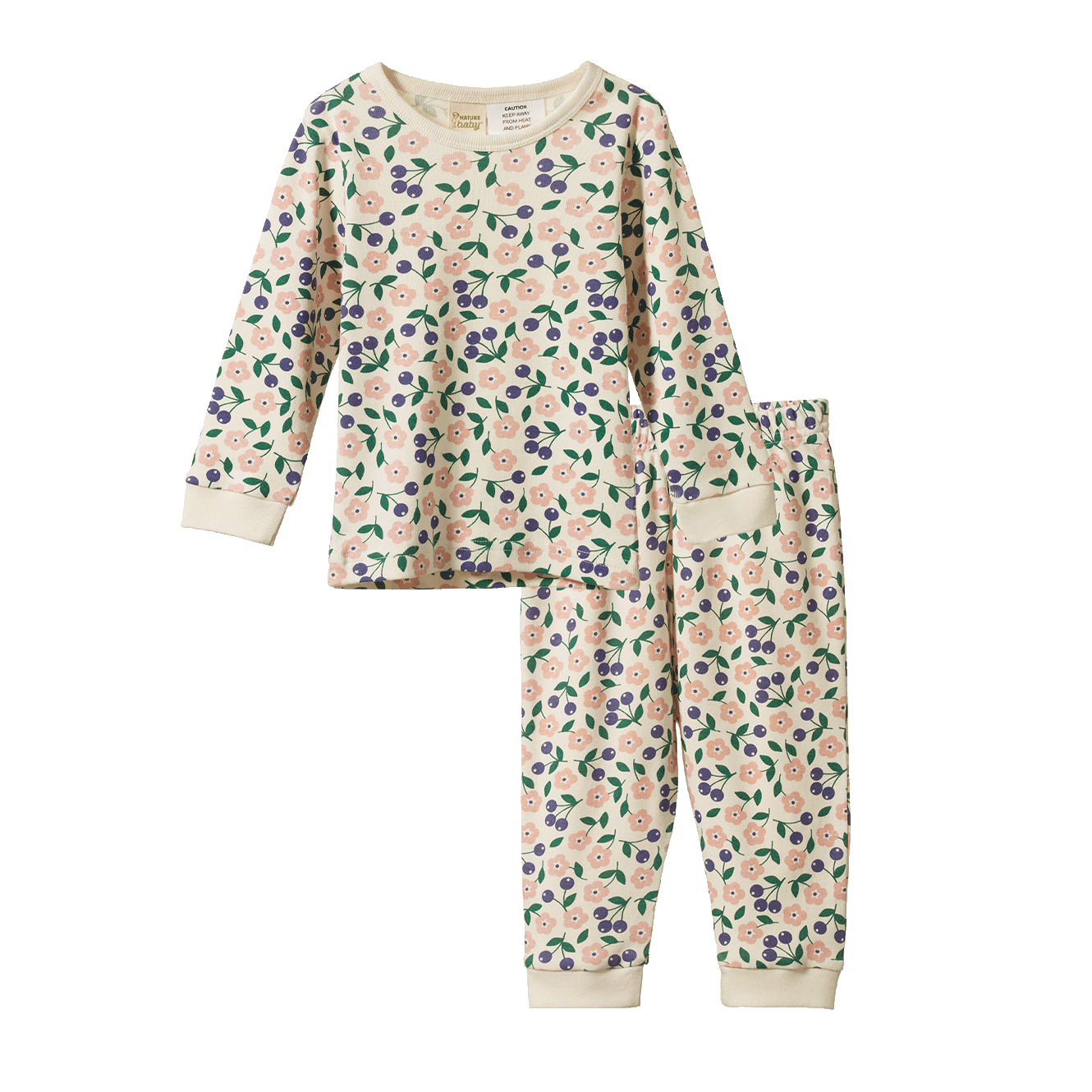 2Pc Long Sleeve Pyjamas - pj sets - Nature Baby