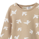 2PC LONG SLEEVE PYJAMAS | Poet Print-Extra Img - 2