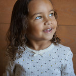 2PC LONG SLEEVE PYJAMA SET POINTELLE | Aster Floral Print-Extra Img - 1