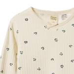 2Pc Long Sleeve Pyjama Set Pointelle - pj sets - Nature Baby