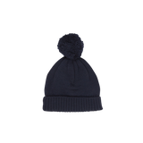 ALPINE POM POM BEANIE | Navy-Extra Img - 1