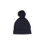 ALPINE POM POM BEANIE | Navy-Extra Img - 1