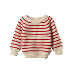 BILLY JUMPER | Red Sailor Stripe-Web-front