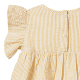 BONNIE DRESS | Golden Stripe-Extra Img - 4