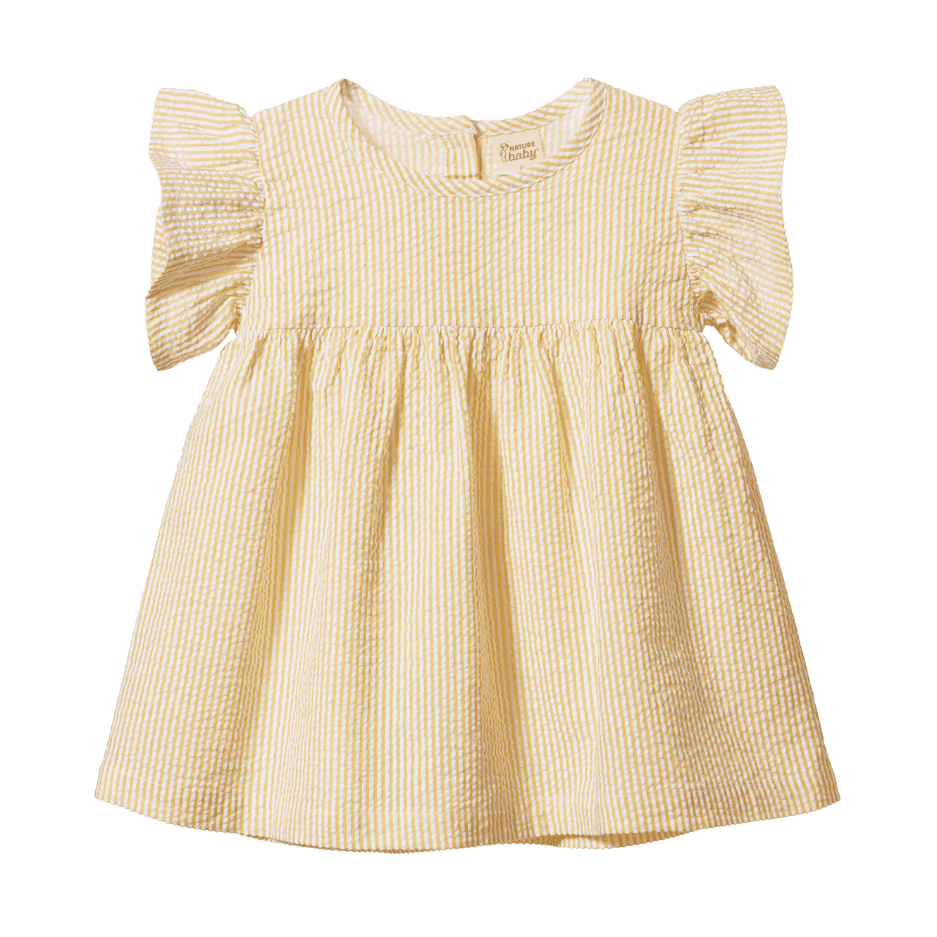 BONNIE DRESS | Golden Stripe-Web-front
