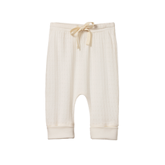 DRAWSTRING PANTS POINTELLE | Natural-Web-front