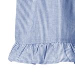 GALA DRESS LINEN | Blue Stripe-Extra Img - 5