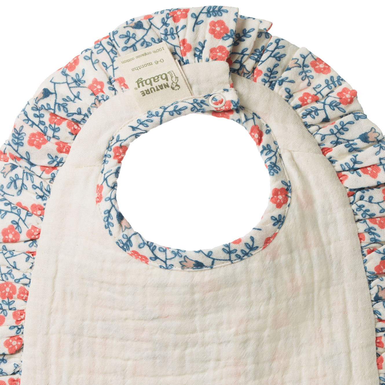 HETTY RUFFLE BIB | Betsy Belle Print-Extra Img - 2