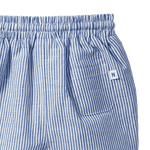 JAMES SHORTS LINEN | Blue Stripe-Extra Img - 4
