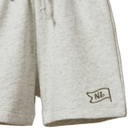 JIMMY SHORTS SWEATSHIRT KNIT | Light Grey Marl-Extra Img - 1