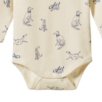 LONG SLEEVE BODYSUIT | Best Friend Print-Extra Img - 4