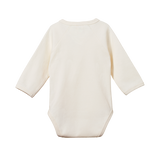 LONG SLEEVE BODYSUIT | Natural-Extra Img - 2