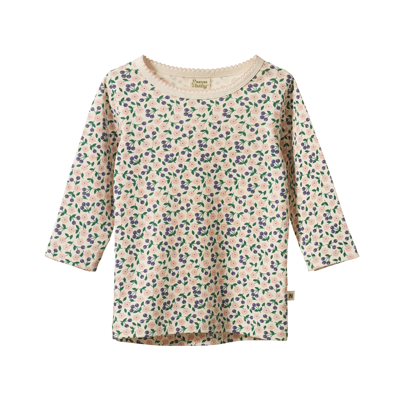 LONG SLEEVE CLOUD TEE | Briarwood Print-Web-front