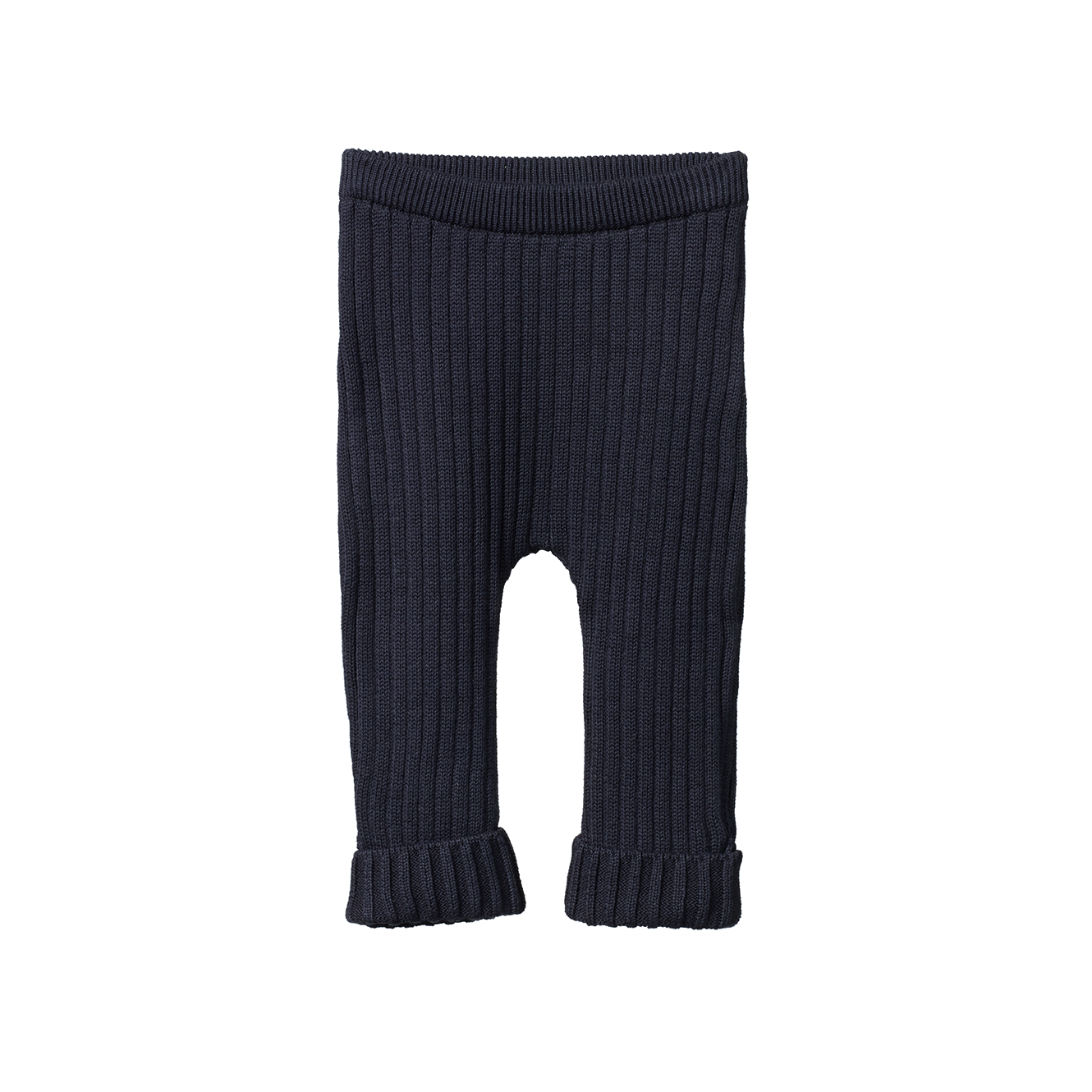 LOU PANTS COTTON KNIT | Navy-Web-front