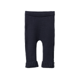 LOU PANTS COTTON KNIT | Navy-Web-front