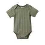 2 Pack Derby Bodysuit Short Sleeve - short sleeve bodysuits - Nature Baby
