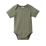 2 Pack Derby Bodysuit Short Sleeve - short sleeve bodysuits - Nature Baby