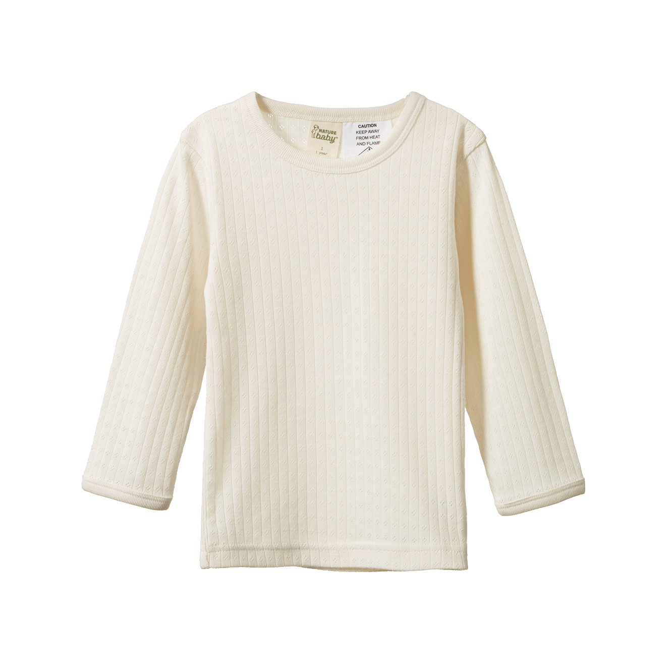 Pointelle Long Sleeve Pyjama Set - pj sets - Nature Baby