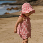 PETAL SET GINGHAM | Red Check-Extra Img - 4