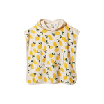 PONCHO TOWEL | Lemon Print Terry-Web-front