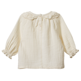 RUFFLE CAMERON BLOUSE | Natural-Web-hover