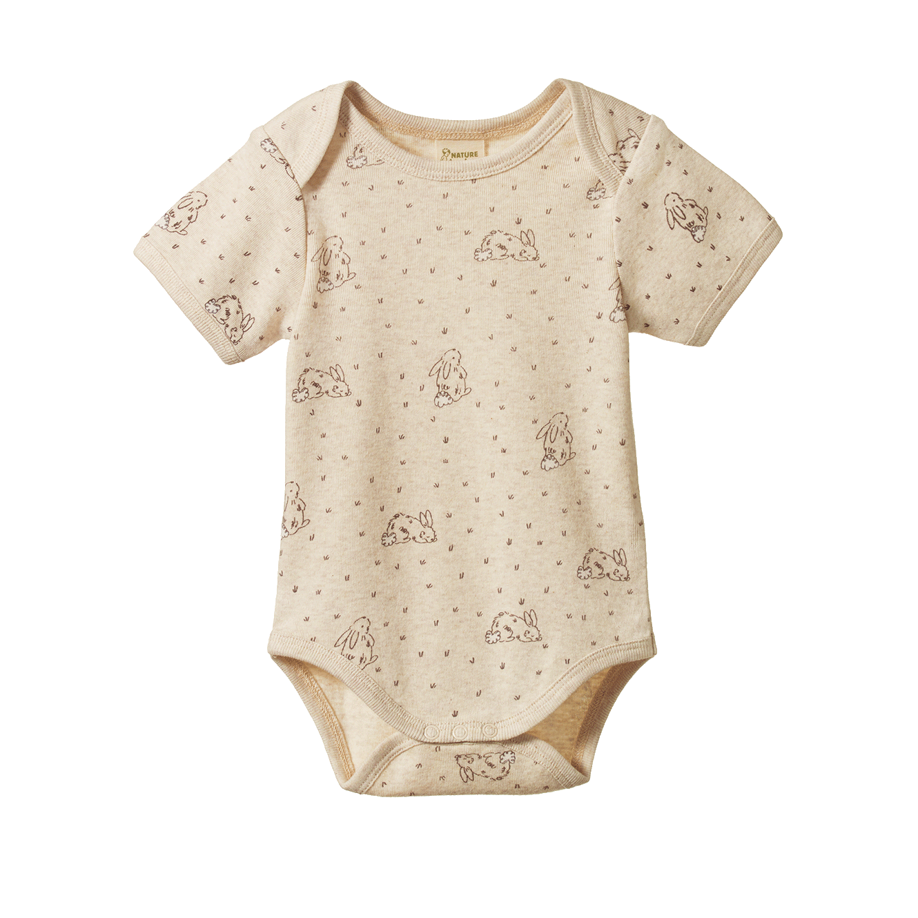SHORT SLEEVE BODYSUIT | Bramble Burrow Print-Web-front