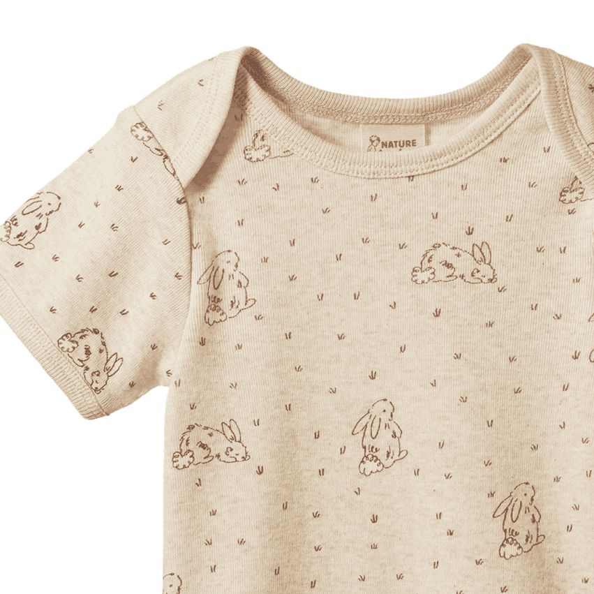 SHORT SLEEVE BODYSUIT | Bramble Burrow Print-Web-hover