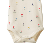 SHORT SLEEVE BODYSUIT | Delphine Print-Extra Img - 2