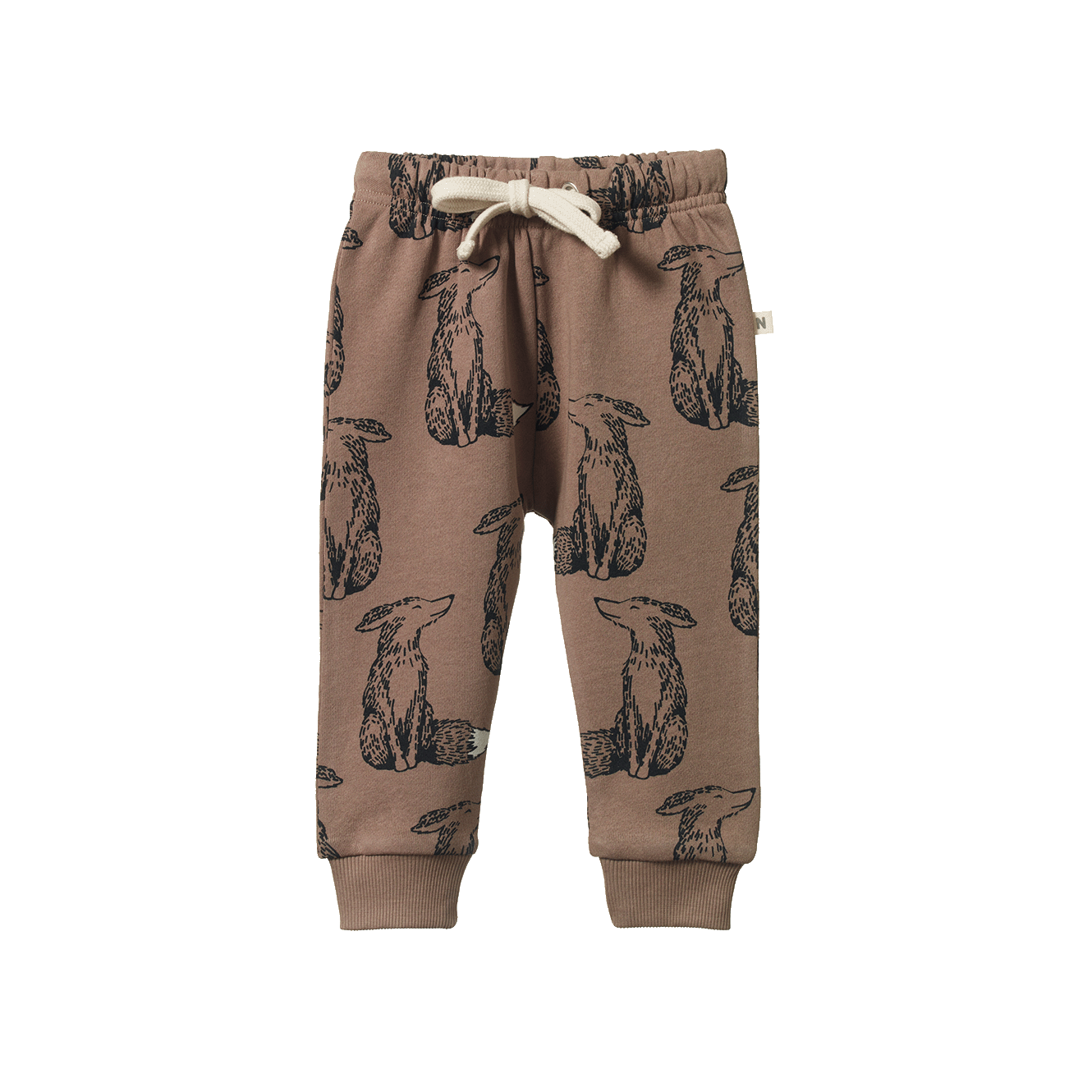 SUNDAY TRACK PANTS | Foxy Cub Print-Web-front