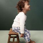 SUNNY PANTS | Bluebelle Check-Extra Img - 1
